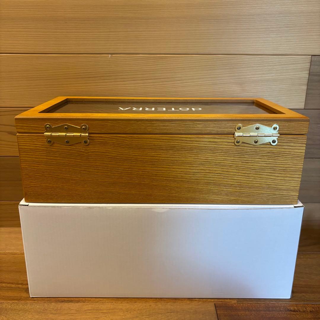 【新品未使用✨】dōTERRA 木製ウッドボックス50本収納