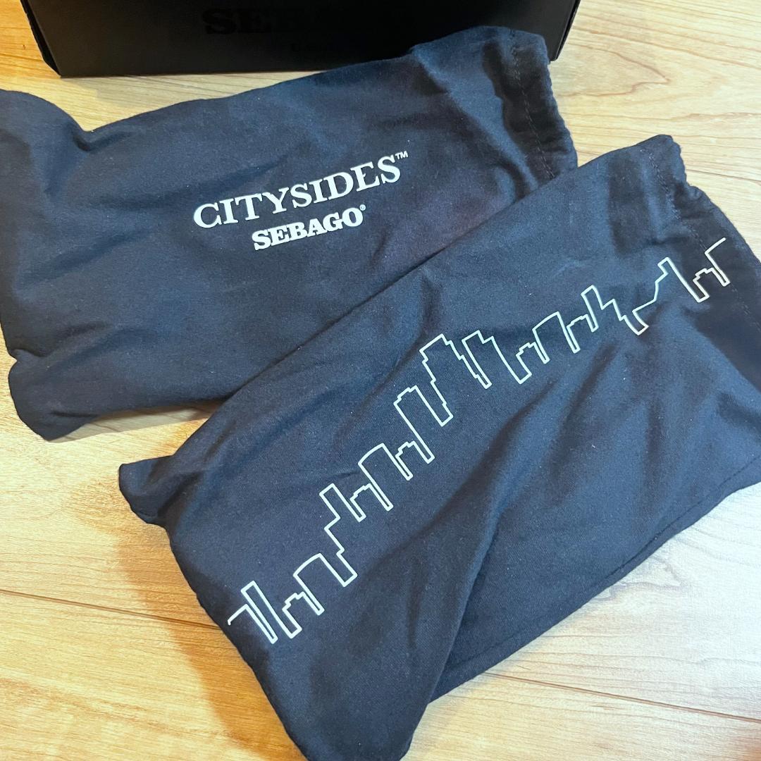 未使用 セバゴ　SEBAGO ローファー 　25.5 ブラック　モカシン