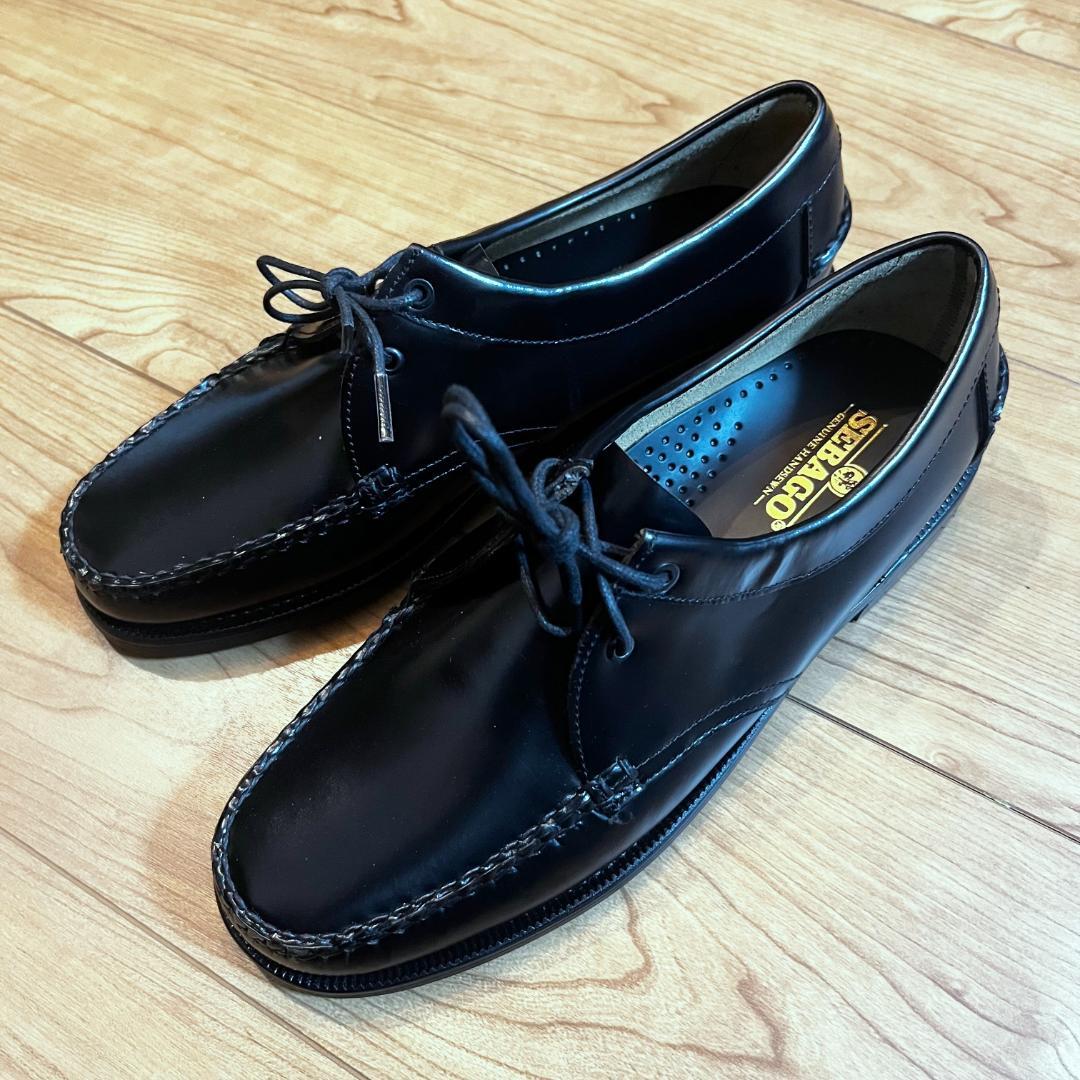 未使用 セバゴ　SEBAGO ローファー 　25.5 ブラック　モカシン