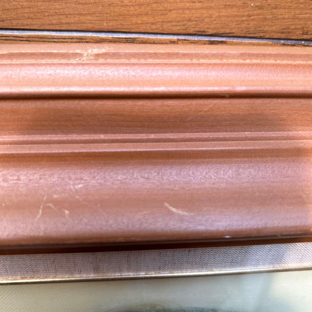 絵画　油彩画　少女　浅見純臣　「港の少女」