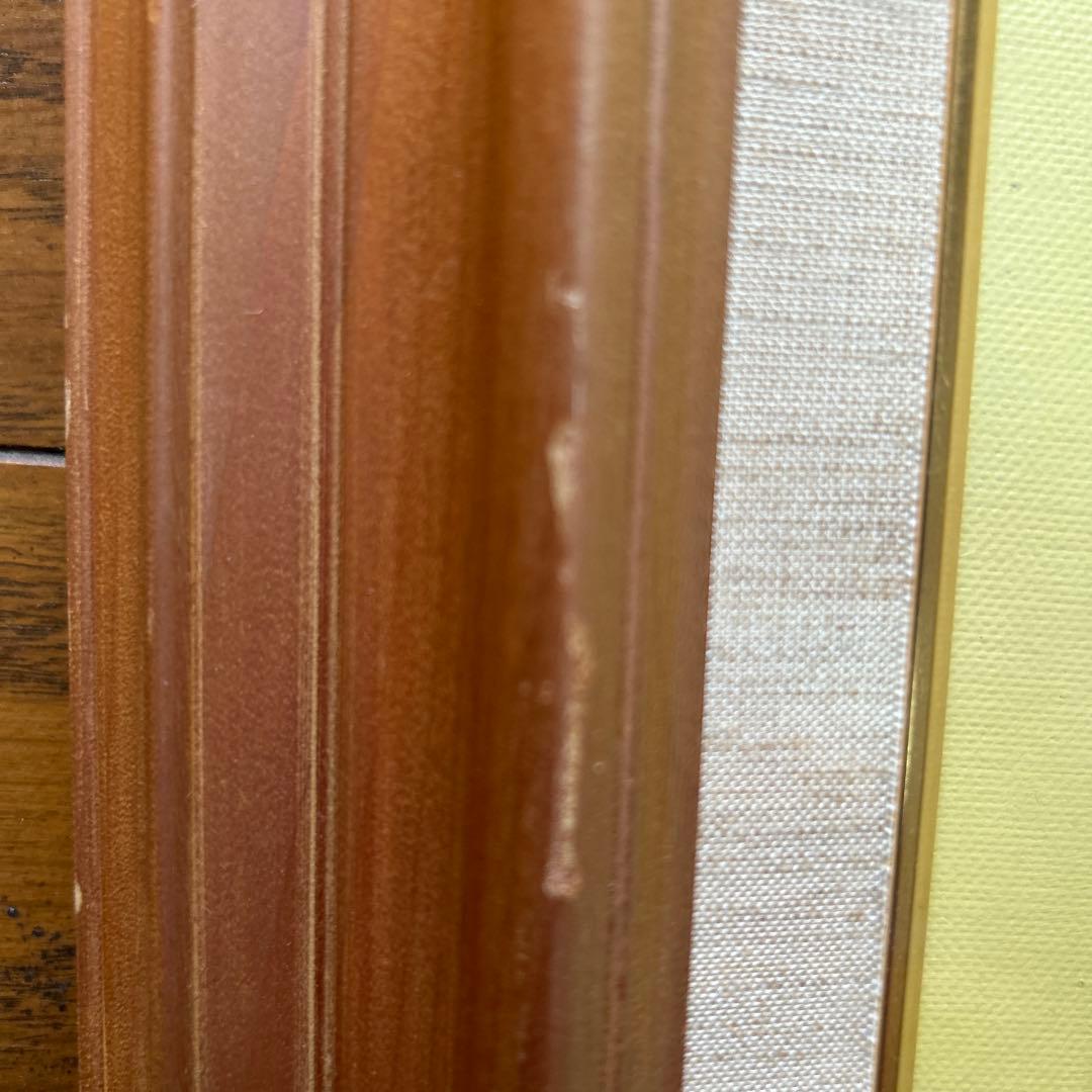 絵画　油彩画　少女　浅見純臣　「港の少女」