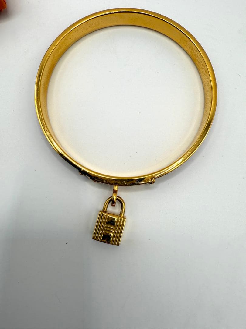 HERMES ケリー バングル ブラウン