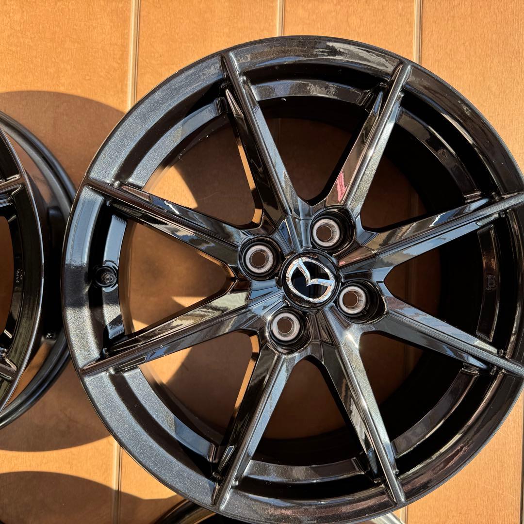 ②【美品】ND ロードスター 純正ホイール 2本 200km程度