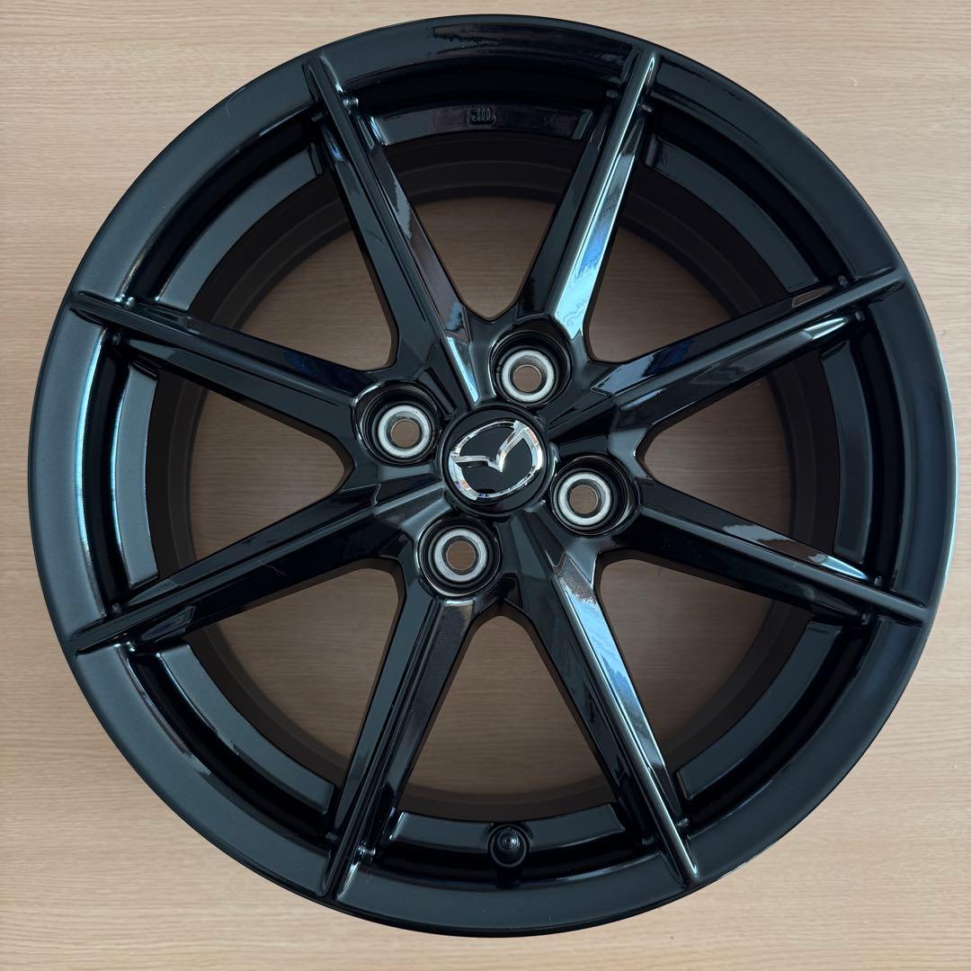 ②【美品】ND ロードスター 純正ホイール 2本 200km程度