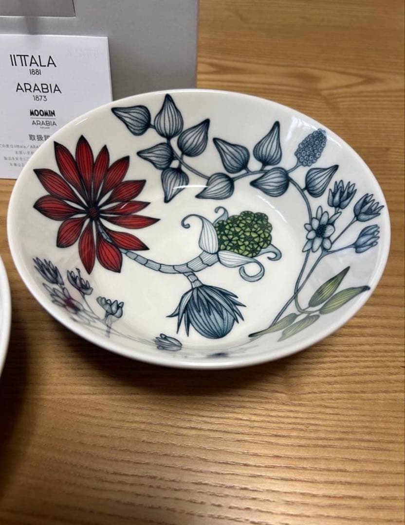 【ayumi】アラビア　ルノ　サマーレイ　ボウル17cmペア