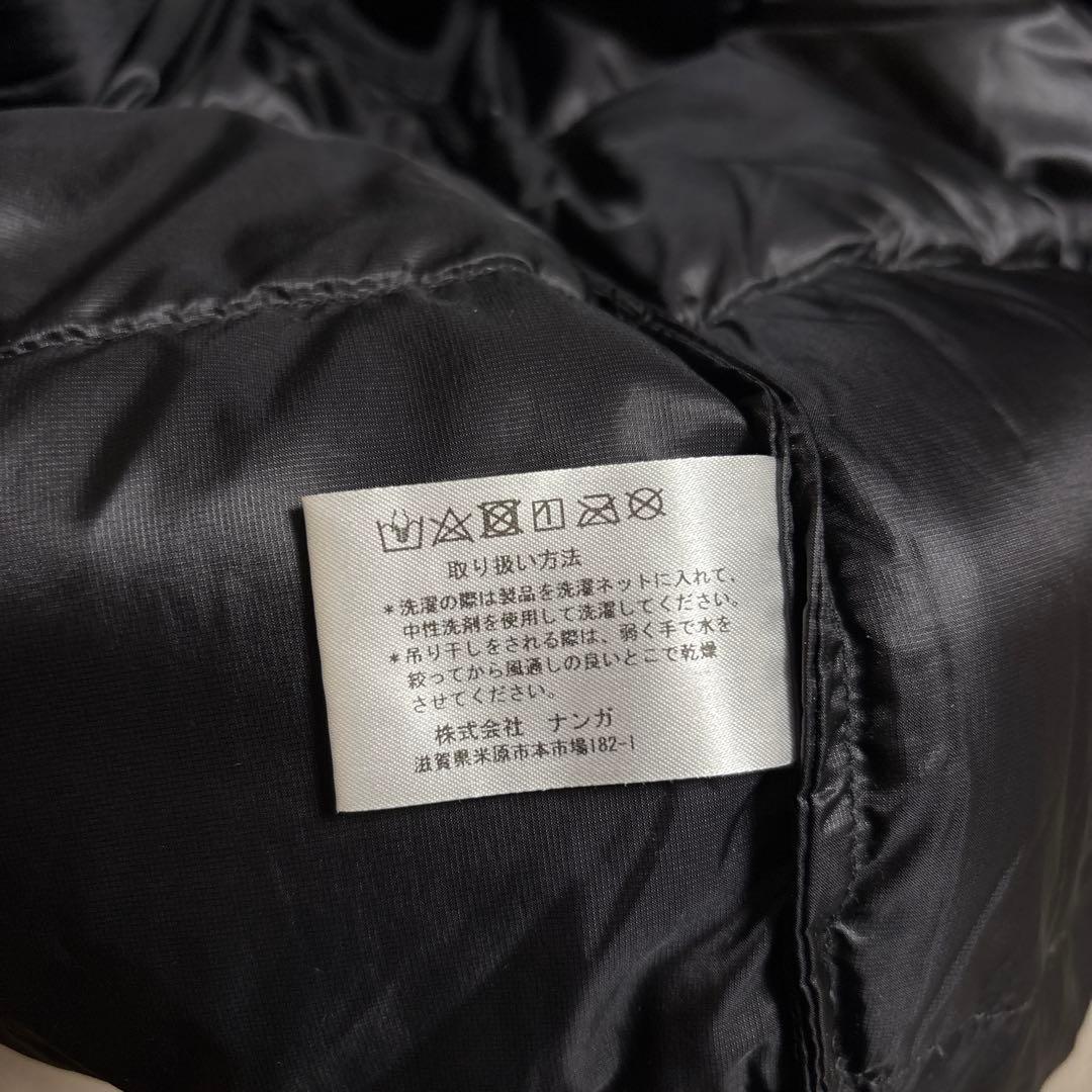 NANGA ダウンベスト　黒