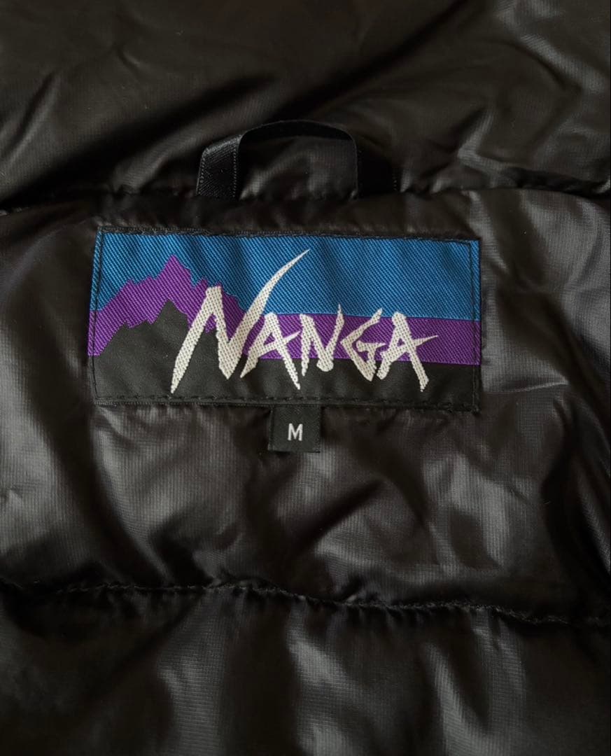 NANGA ダウンベスト　黒