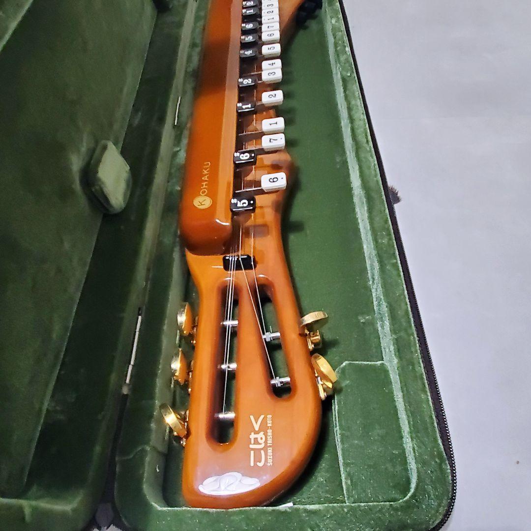 【未使用値下げ】SUZUKI 電気大正琴 こはく ソプラノ ケース+保証書