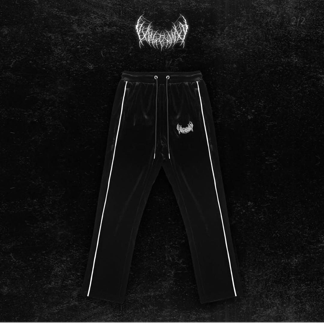 white　 yxngbrantz Velour setup Sサイズ