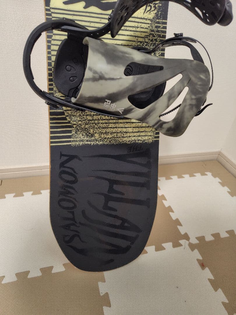 SALOMON VILLAIN 153 × FLUX DS バインディング