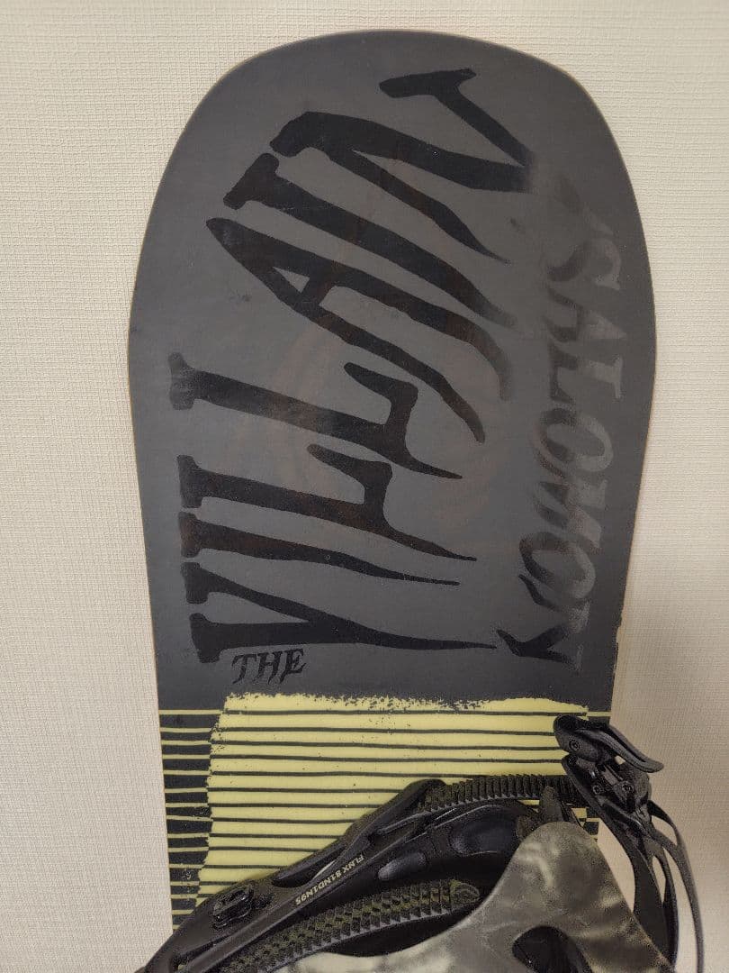 SALOMON VILLAIN 153 × FLUX DS バインディング