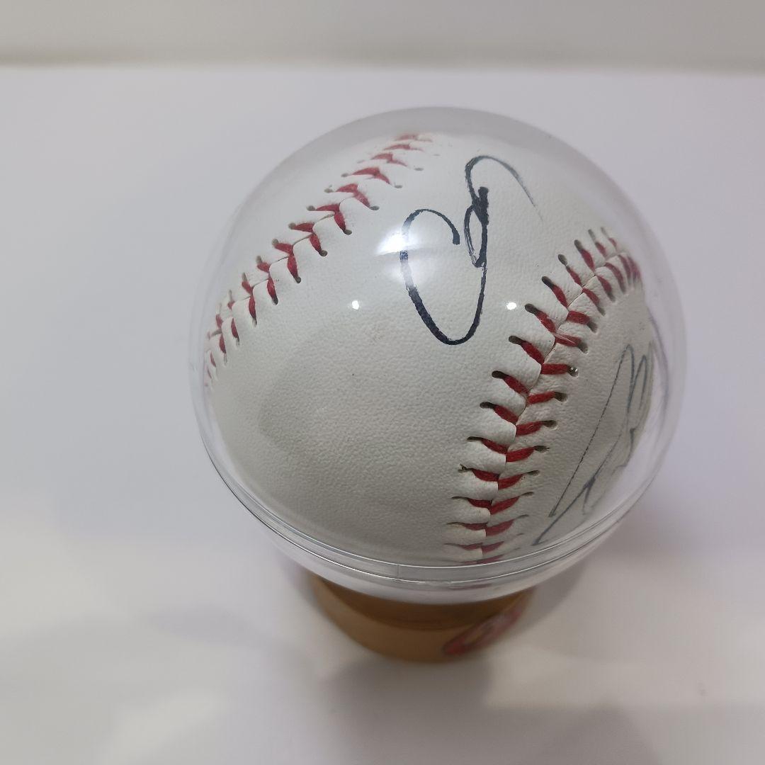 Y2981-29 カープ 野球サインボール 黒田4個 色紙サイン オリックス