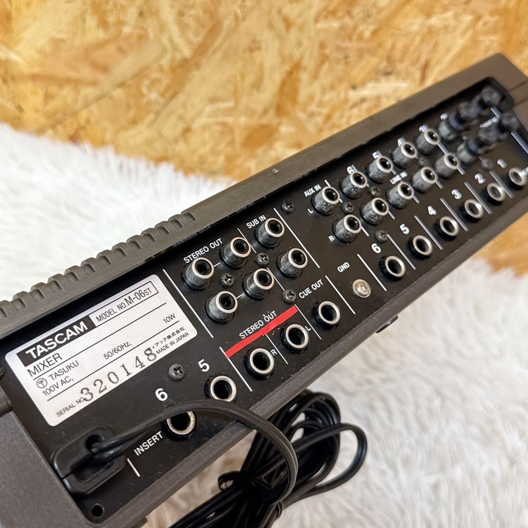 TASCAM M-06ST アナログミキサー TEAC オーディオ タスカム