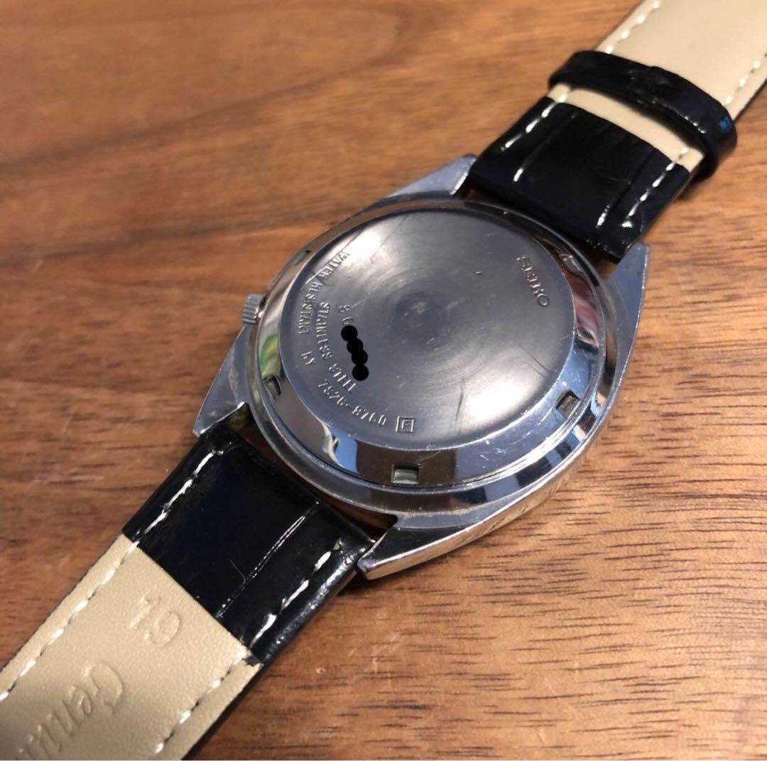 【SEIKO】SEIKO5 自動巻 セイコーファイブ　アラビア　シルバー