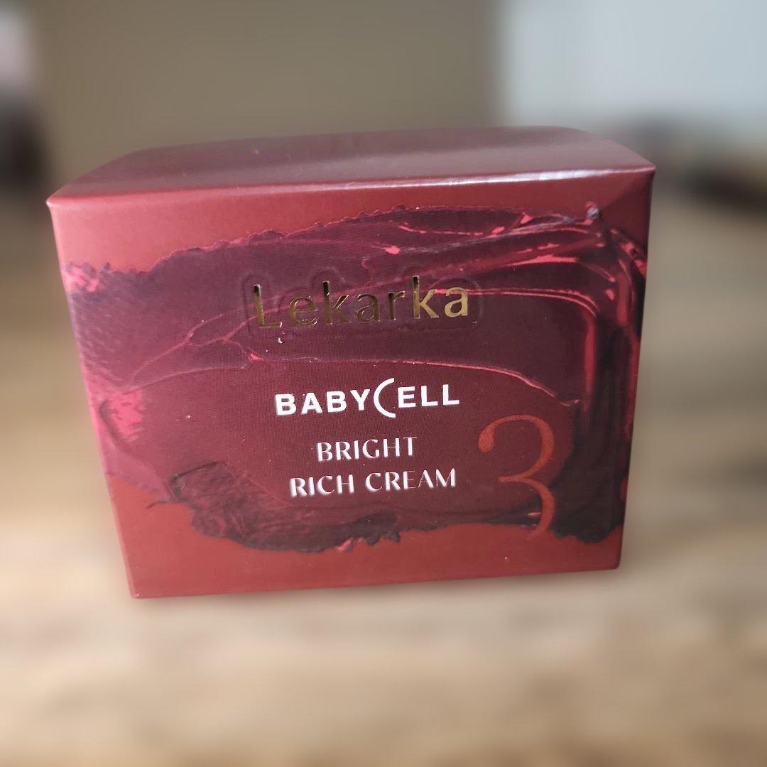 フェイスクリーム Lekarka BABYCELL BRIGHT RICH CREAM 30g