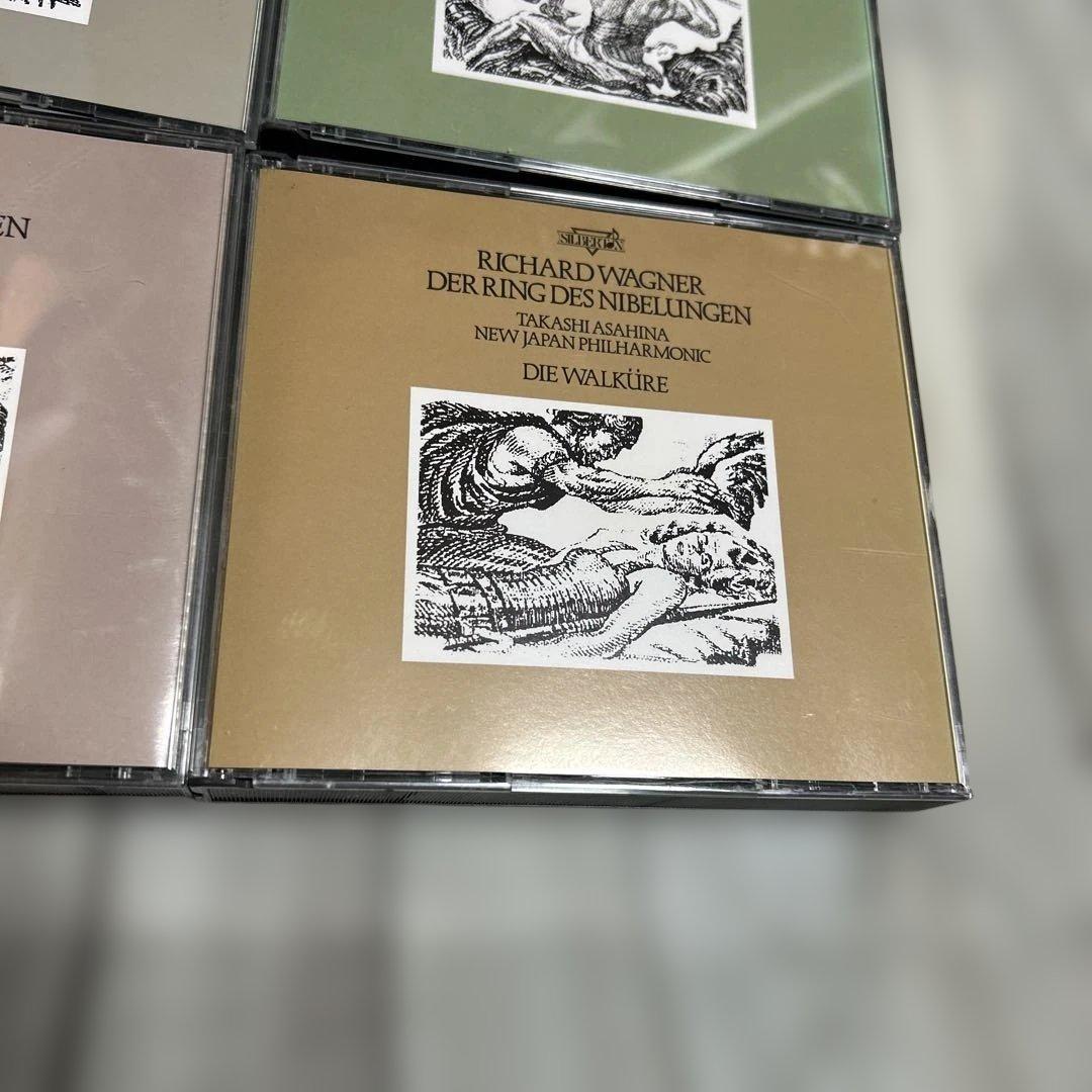 廃盤 ワーグナー 『ニーベルングの指環』朝比奈隆 新日本フィル CD16枚組
