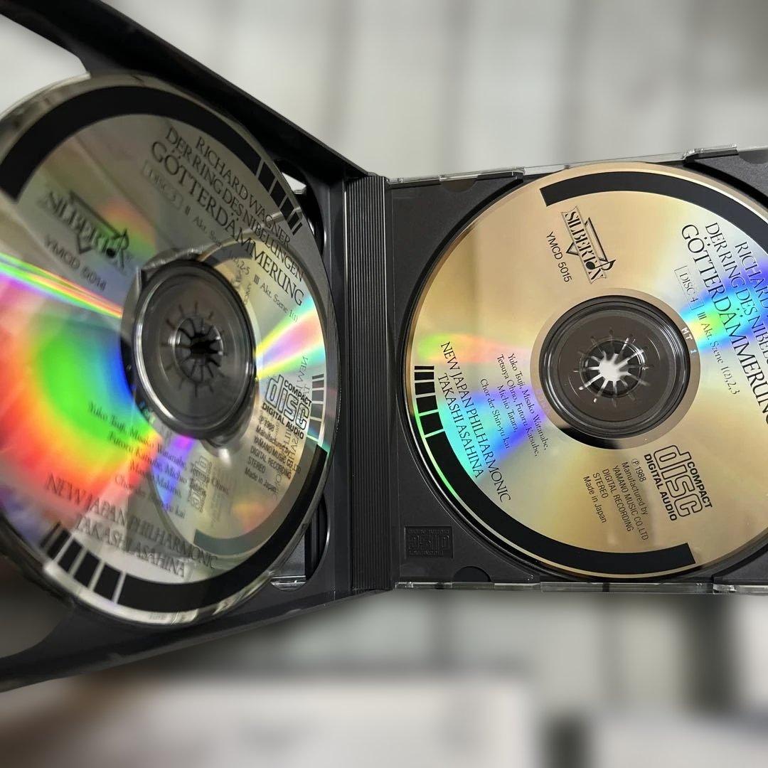 廃盤 ワーグナー 『ニーベルングの指環』朝比奈隆 新日本フィル CD16枚組