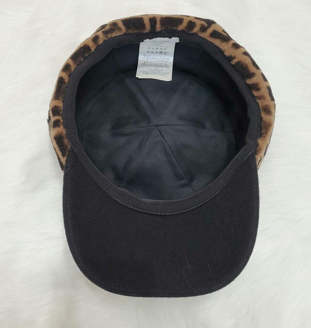 国内正規品■新品■FENDI　ブラウンシアリング ベースボールキャップ