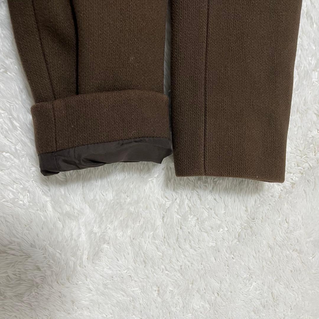 miumiu ミュウミュウ　ブラウン　ロングコート　ウール　ベルト