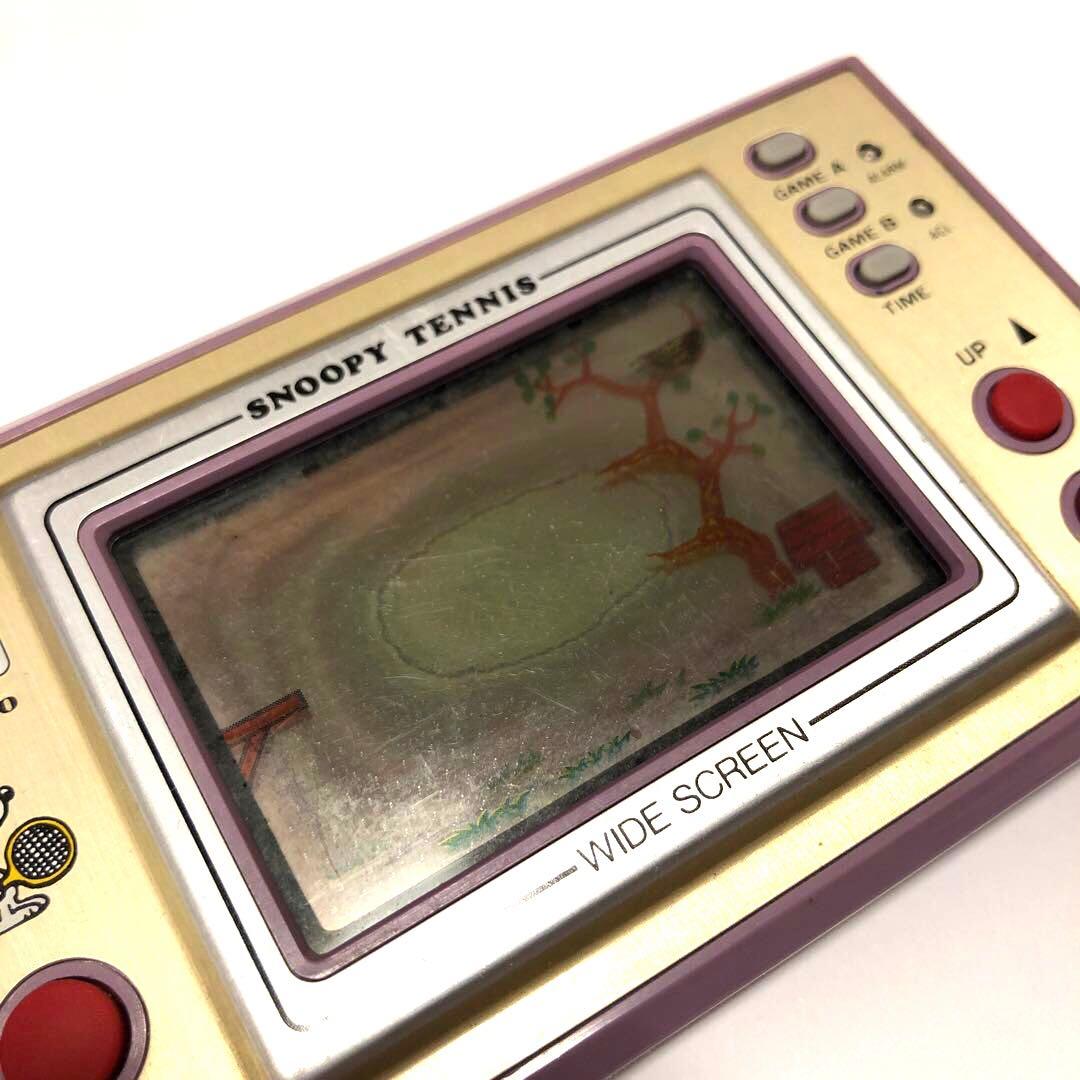 ゲームウォッチ スヌーピーテニス