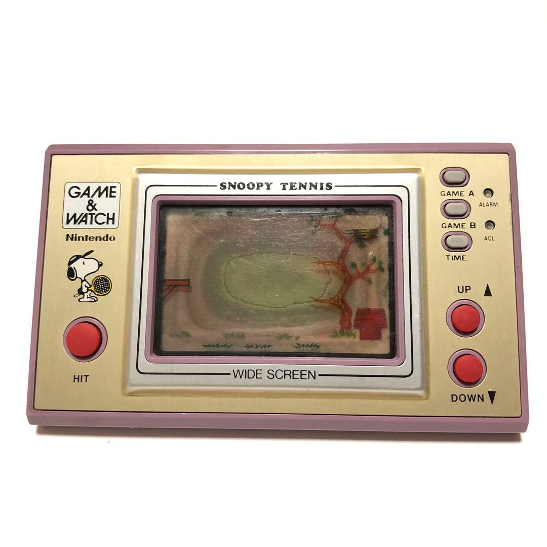 ゲームウォッチ スヌーピーテニス