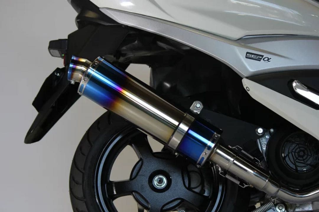 専用HMSバーグマンストリート125EX 8BJ-EA23 S346 マフラー