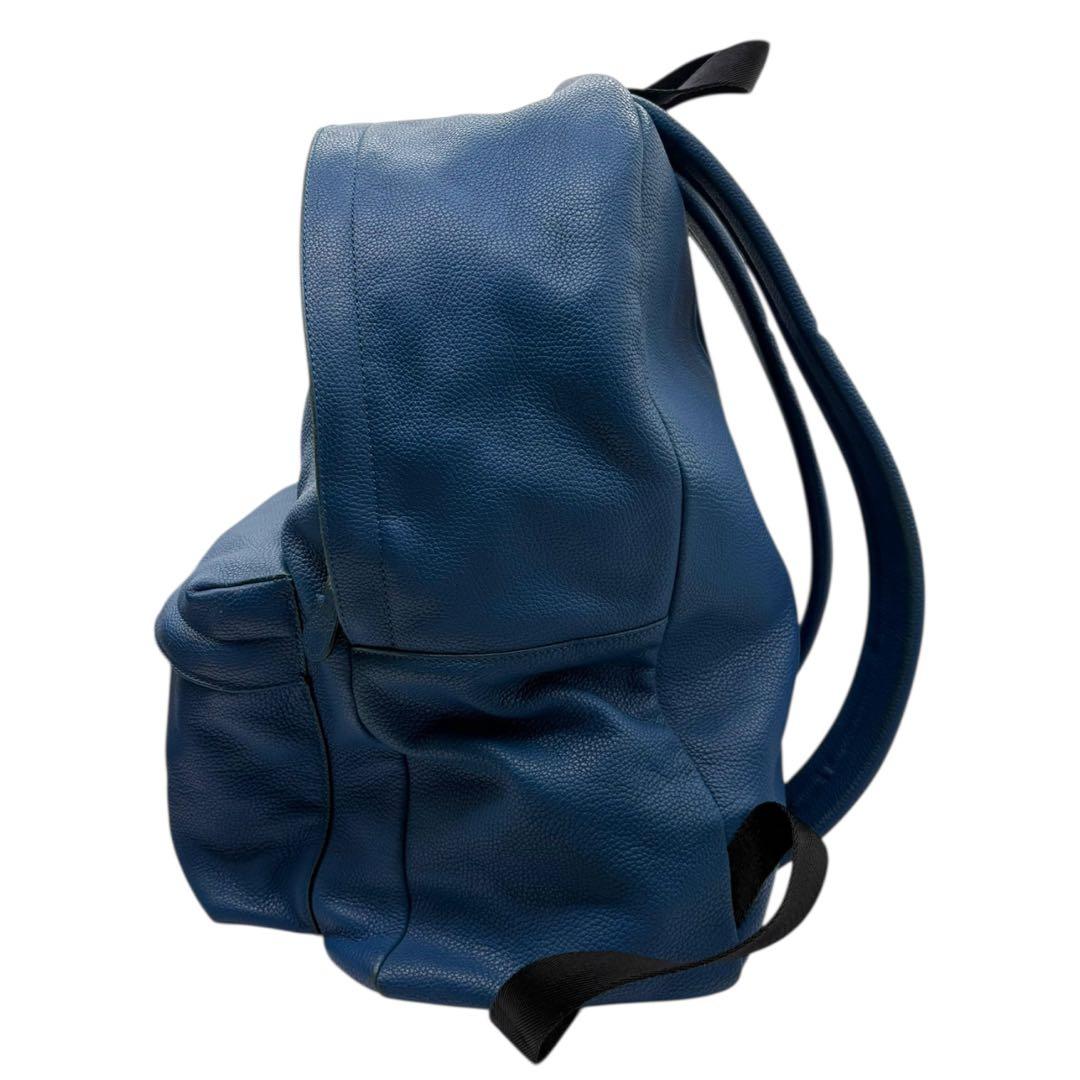 COACH コーチバックパック ヴァーシティー ストライプ青 リュック 大容量