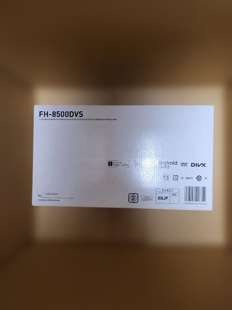 新品未使用 carrozzeria FH-8500DVS 6.8V