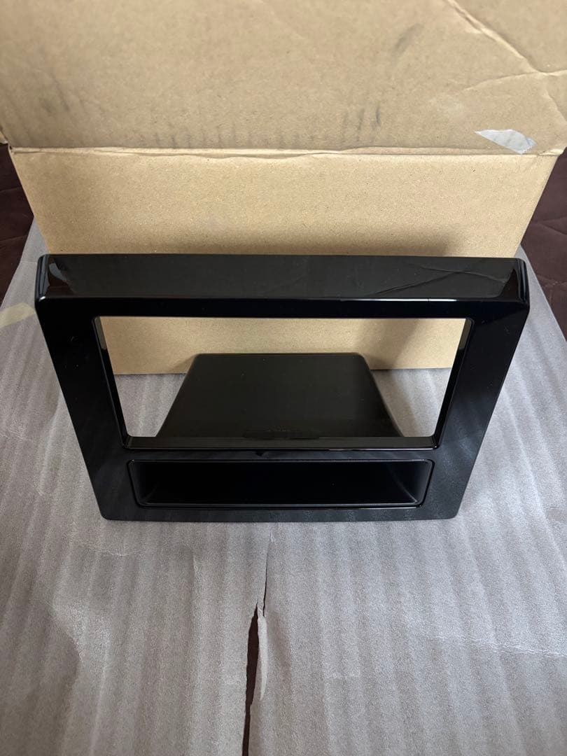 現行デリカD5用ワイド2DINナビパネル