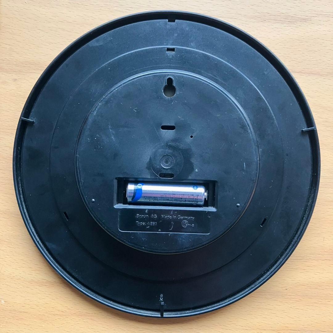 80S オリジナル BRAUN ABW30 TYPE 4861 ウォールクロック