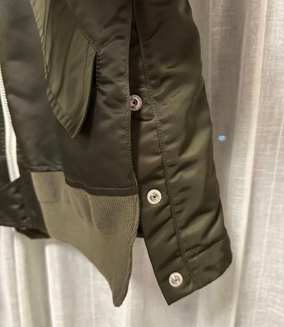 Sacai サカイ MA-1タイプ フライトジャケット サイズ2