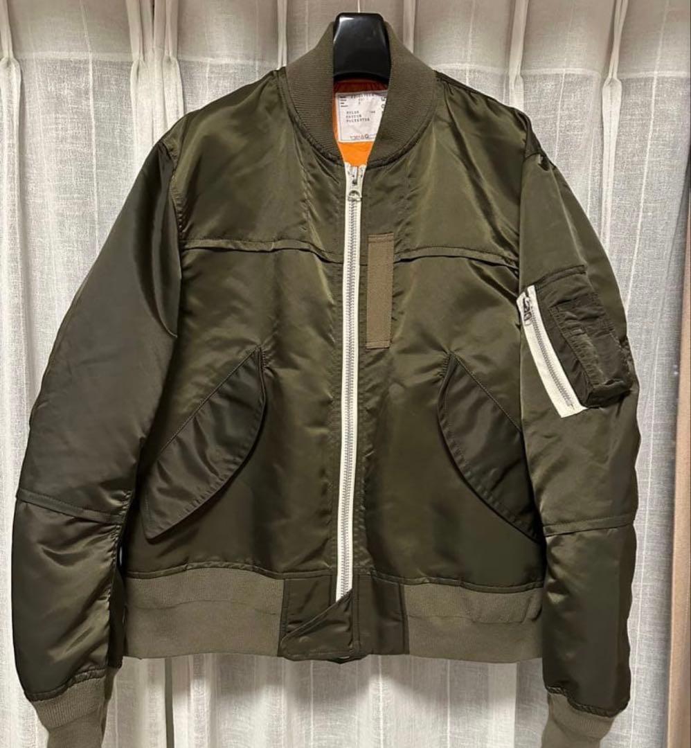 Sacai サカイ MA-1タイプ フライトジャケット サイズ2