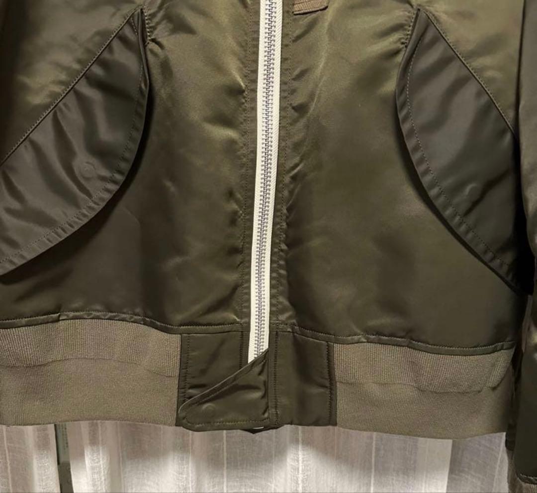 Sacai サカイ MA-1タイプ フライトジャケット サイズ2
