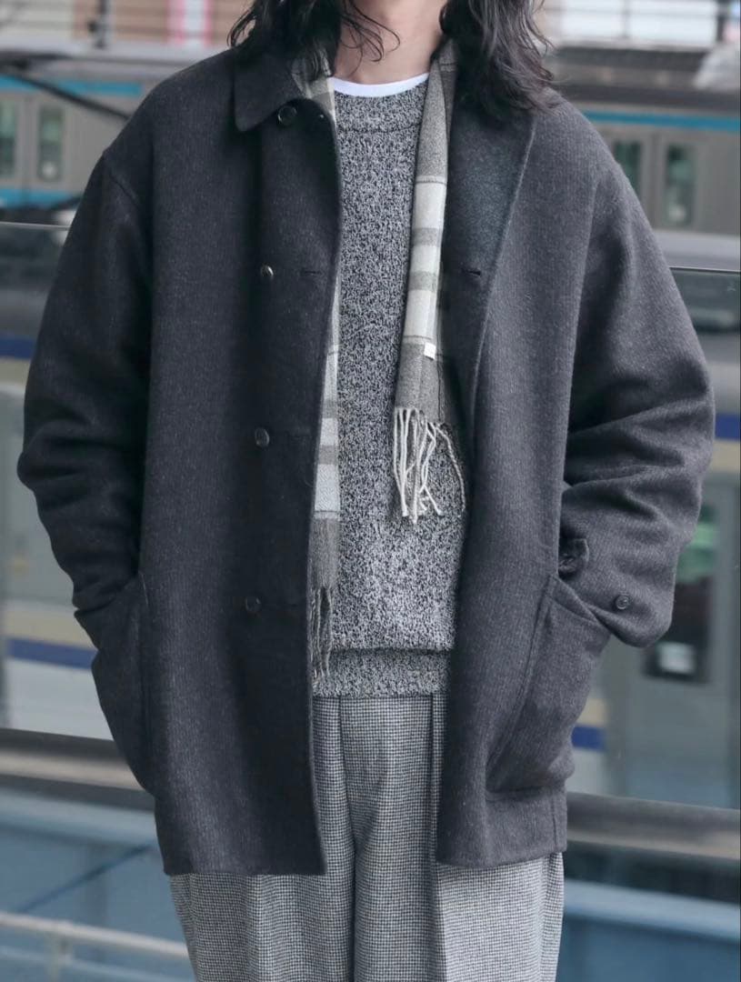 old joe オールドジョー マフラー ストール チェック 25AW