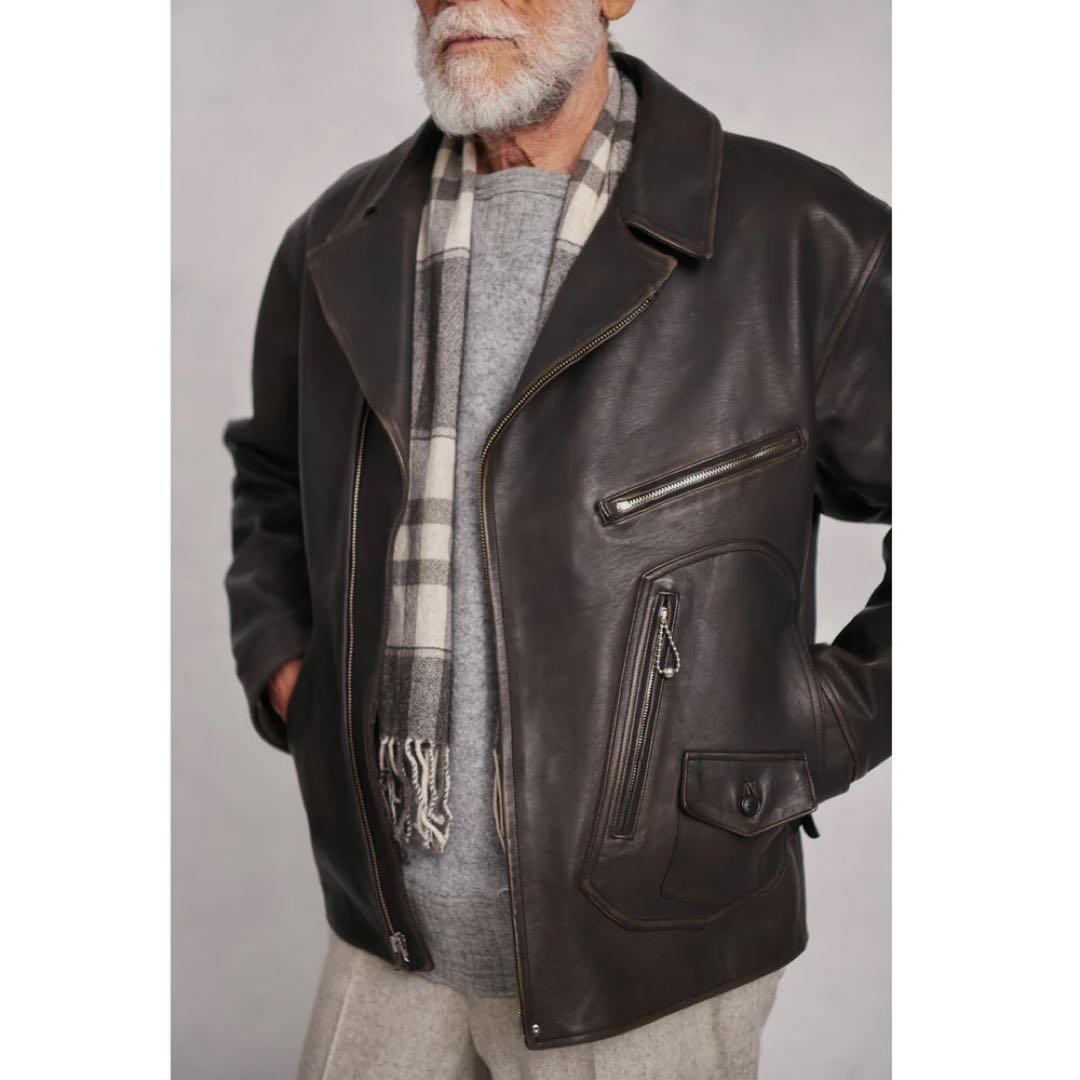 old joe オールドジョー マフラー ストール チェック 25AW