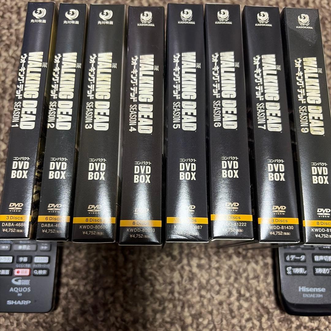 ウォーキング・デッド シーズン1〜9 コンパクトDVD-BOX セット