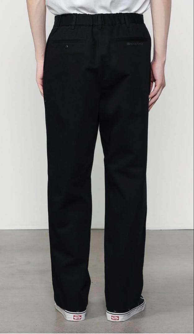 【美品】SEDAN ALL-PURPOSE 2タック チノスラックス M 黒