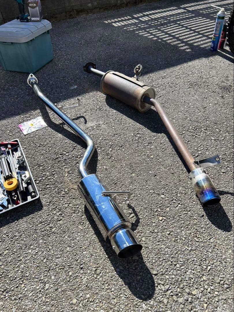 【松すけ】ジムニー　ja11 マフラー