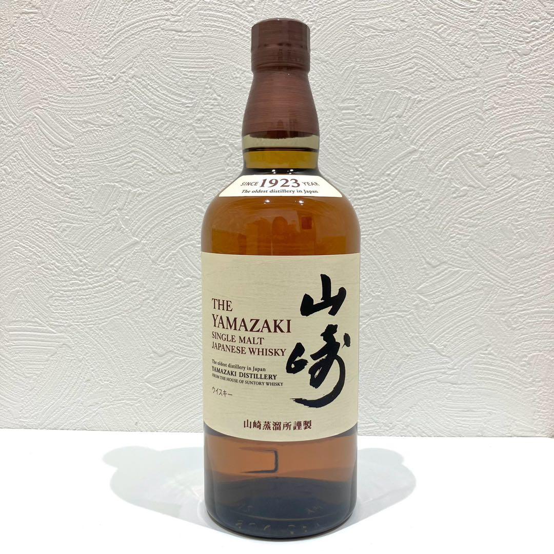 山崎 シングルモルト ウイスキー NY 700ml 未開栓 箱 サントリー