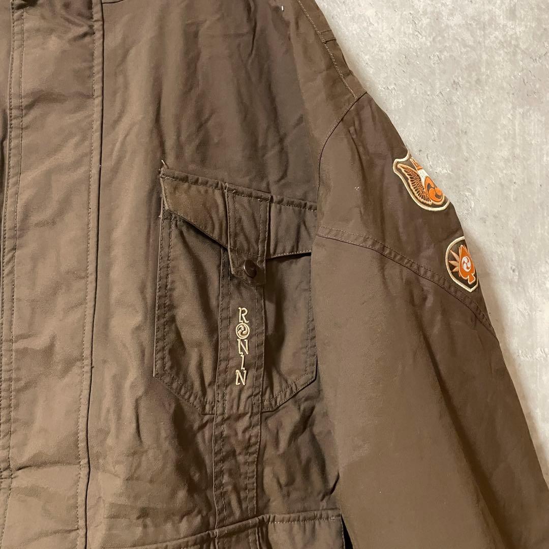 Burtonバートンスキーウェアスノーボードジャケットパーカーフード茶色ブラウン