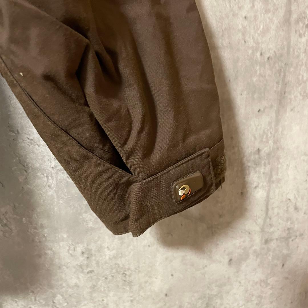 Burtonバートンスキーウェアスノーボードジャケットパーカーフード茶色ブラウン