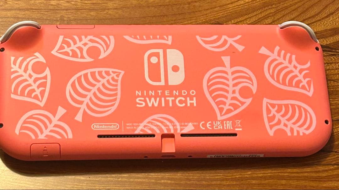 Nintendo Switch Lite あつまれどうぶつの森デザイン ピンク