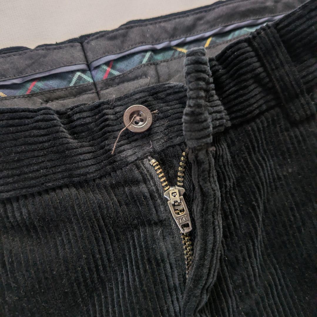 ポロ ラルフローレン　コーデュロイパンツ　黒　w34　コーズ　ANDREW