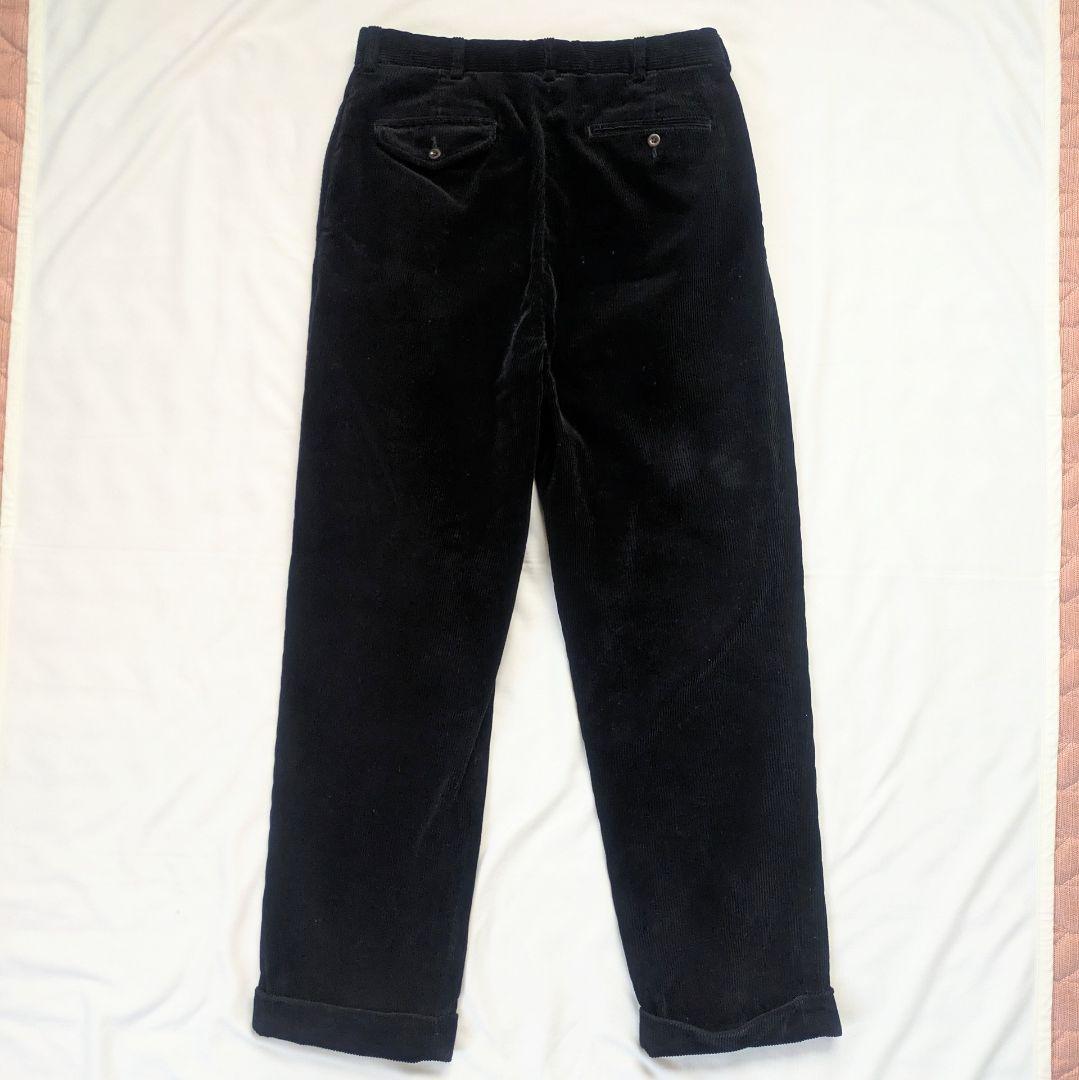 ポロ ラルフローレン　コーデュロイパンツ　黒　w34　コーズ　ANDREW