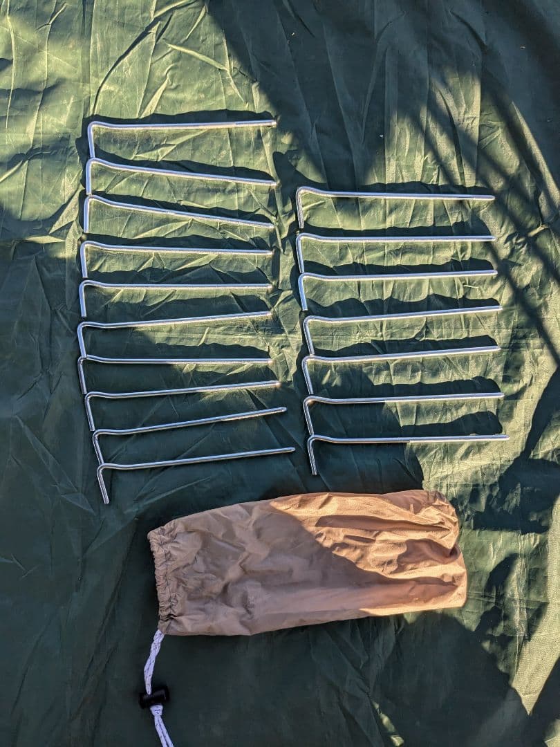 DOD　ザ・ワンタッチテント(L)　別売りグランドシート、MAT5付き