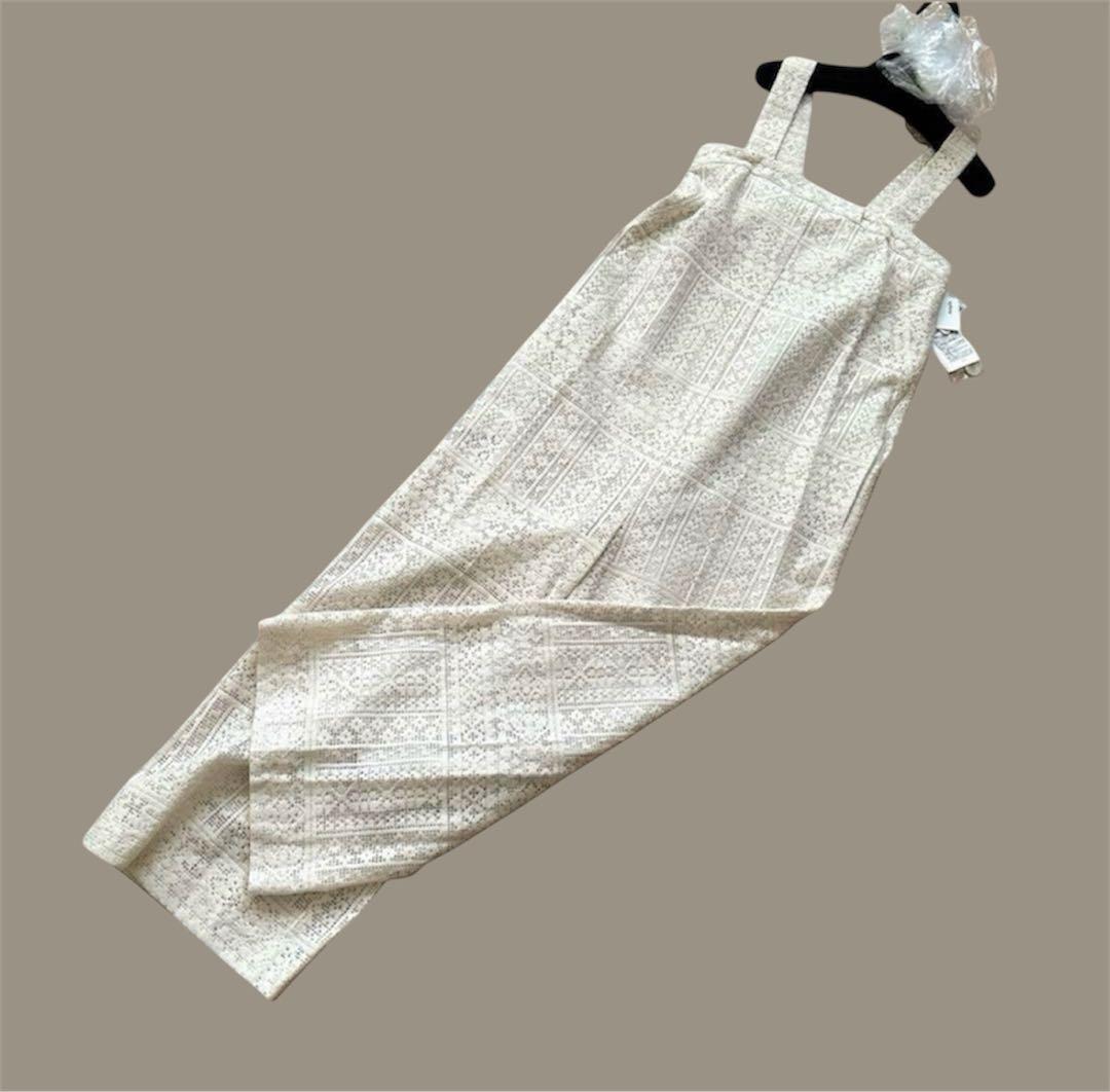 サンフラワー　　　◆新品タグ付き◆ヤマダヤ◆コットンレースオールインワン