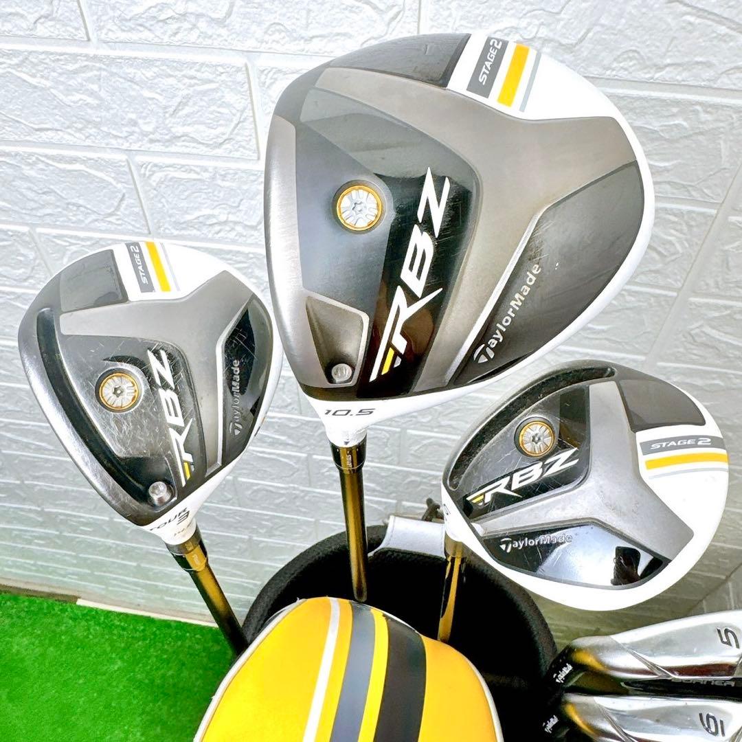 レフティ☆ テーラーメイド RBZ メンズセット 初心者 かんたん ぶっ飛び系