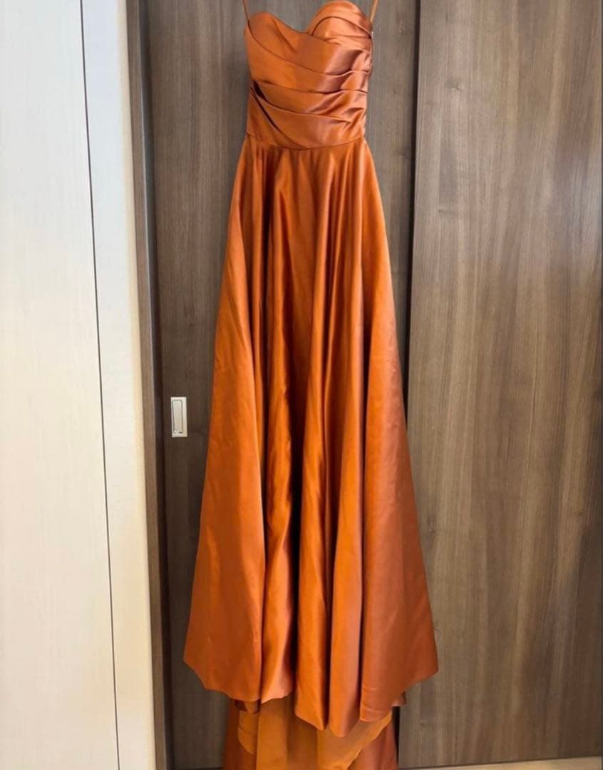 【アップくみさん専用】カラードレスW301DG ＋ パニエセット