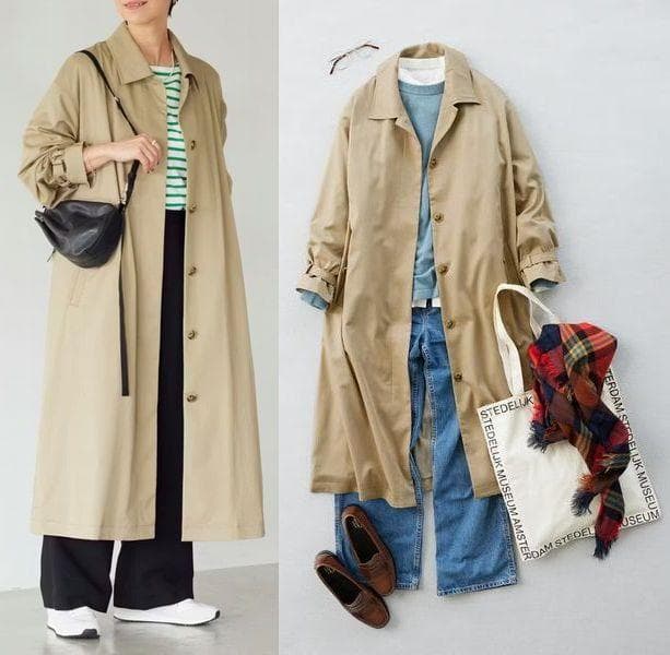 北欧暮らしの道具店 「こんなの欲しいを、詰め込んで」着こなしきまるトレンチコート