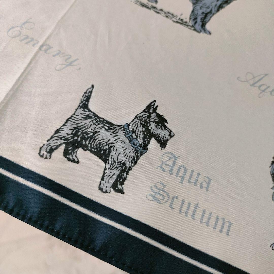 新作 Aquascutum アンティーク犬図鑑 晴雨兼用傘 折りたたみ傘 UV